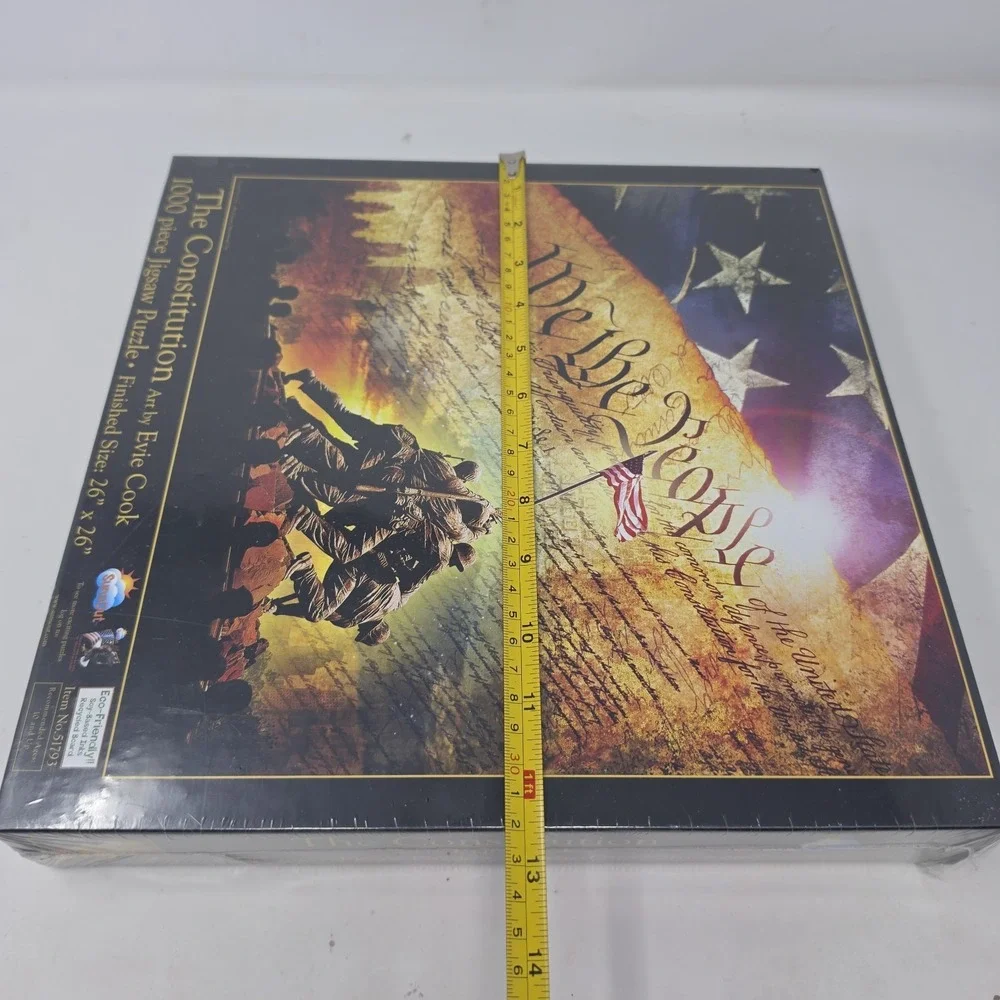 NEW The Constitution Evie Cook 1000 Piece Jigsaw Puzzle 26
